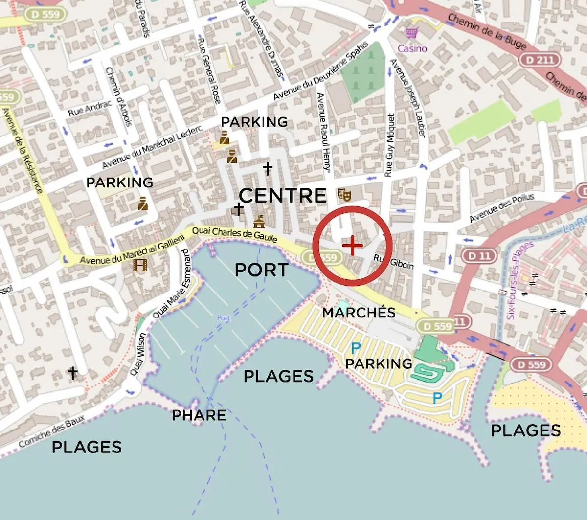 T2 Climatise Port De Sanary - Grande Terrasse Apartment 0*, Sanary-sur-Mer France